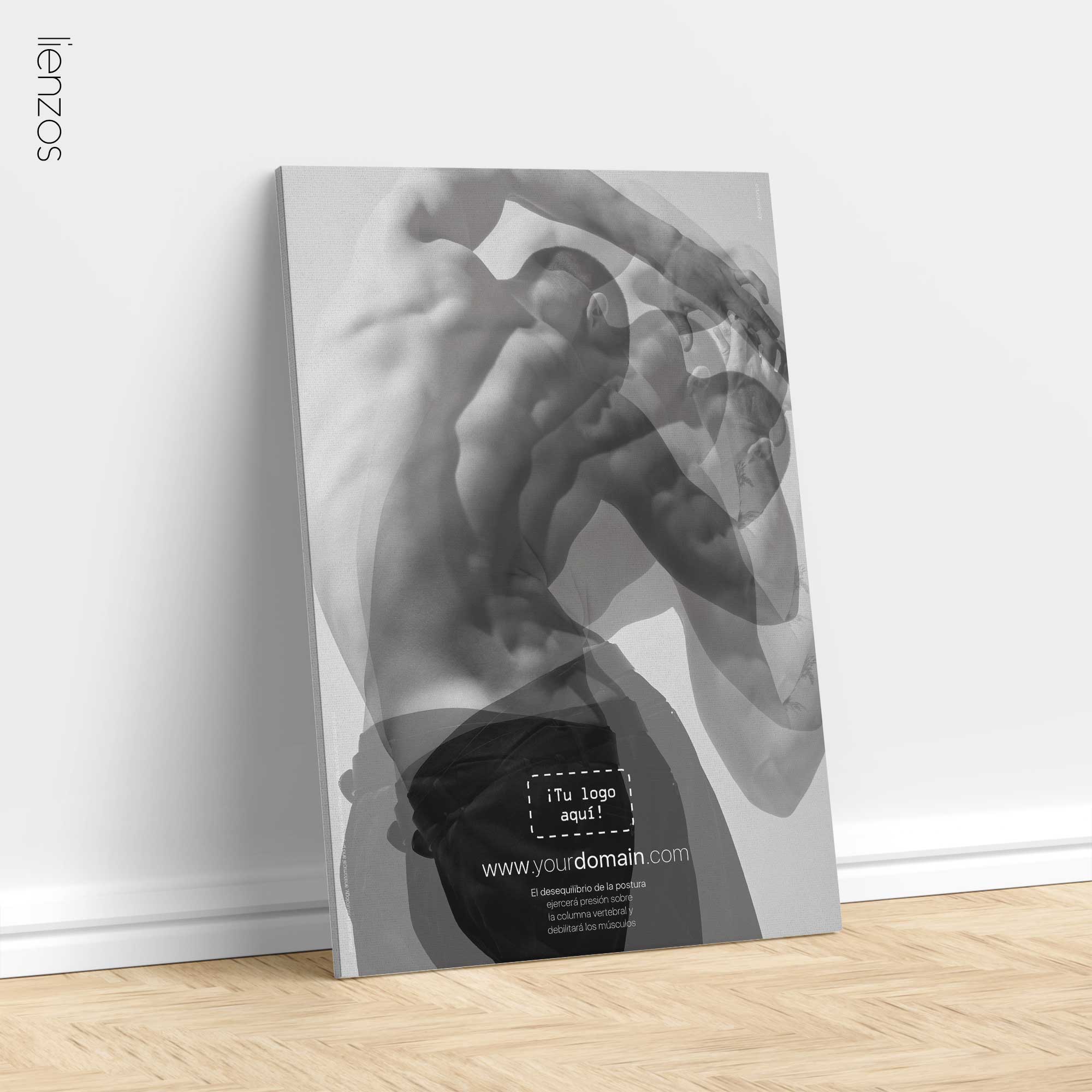 Desequilibrio postural y consecuencias. Material gráfico de educare.design