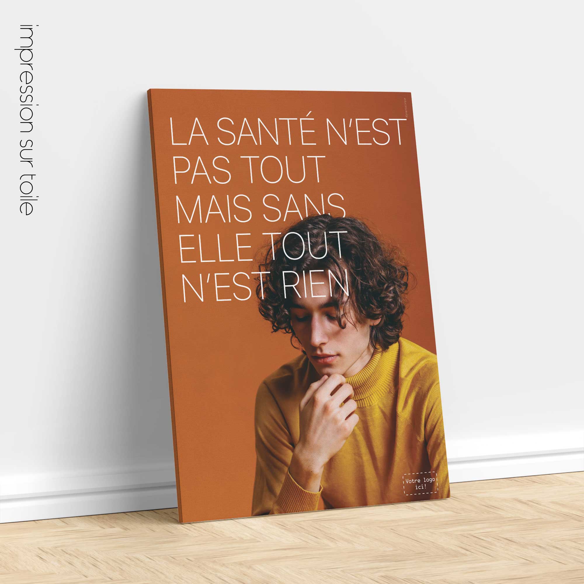 Sans santé ; affiche de www.educare.design