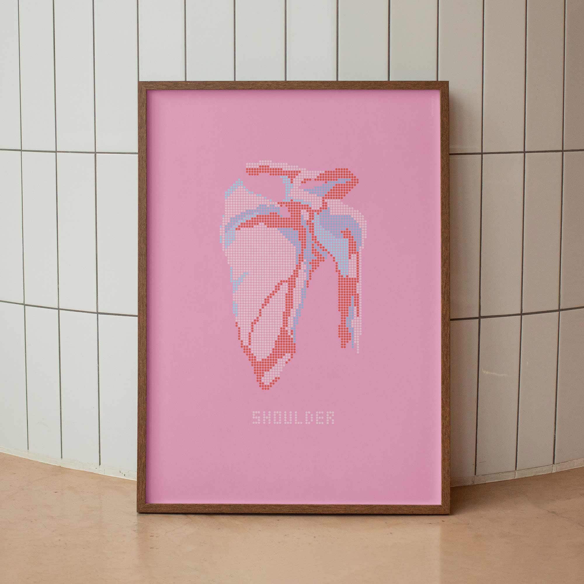 Shoulder Pop Art for medical offices