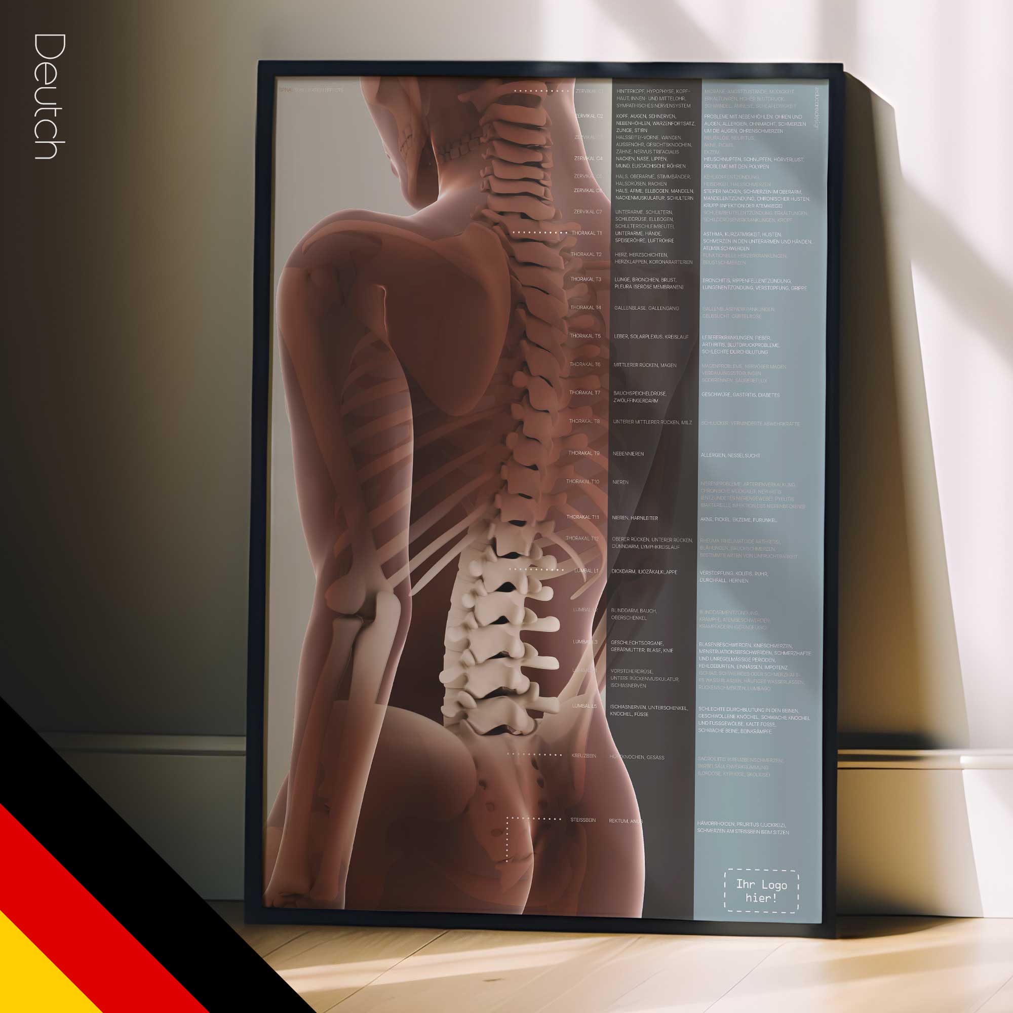 Subluxation der Wirbelsäule