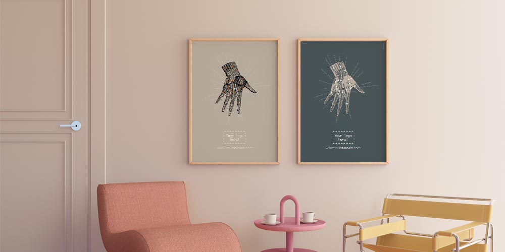 hand anatomy main – Premium Anatomy Chart by educare.design