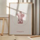 Vintage Anatomy Set anatomy chart for clinics