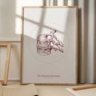 Vintage Anatomy Set anatomy chart for clinics
