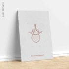 Vintage Anatomy Set anatomy chart for clinics