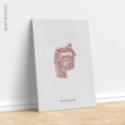 The Oral Cavity anatomy chart for clinics