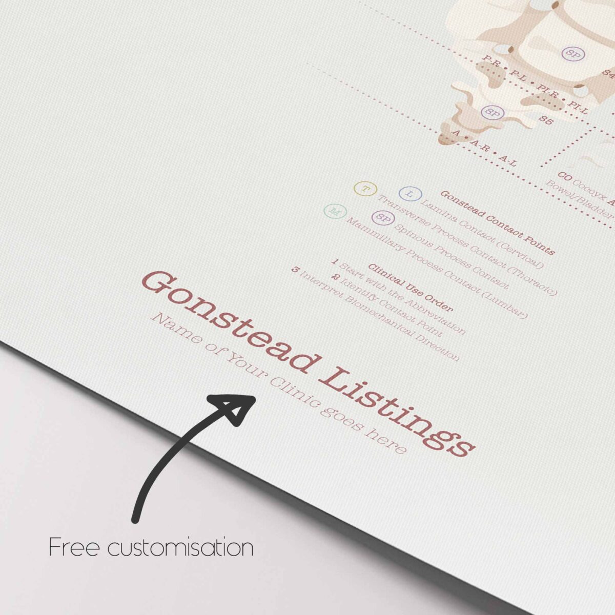 Gonstead Listings Charts