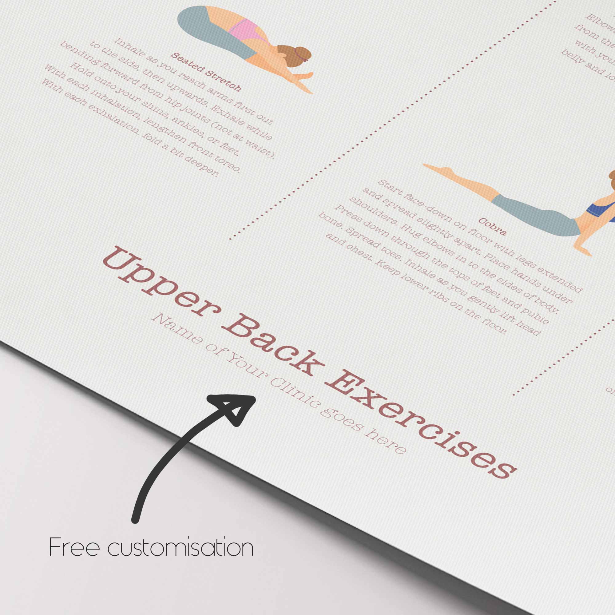 Esercizi per la parte alta della schiena