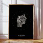 The Oral Cavity anatomy chart for clinics