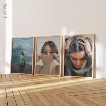 Mental Health poster set