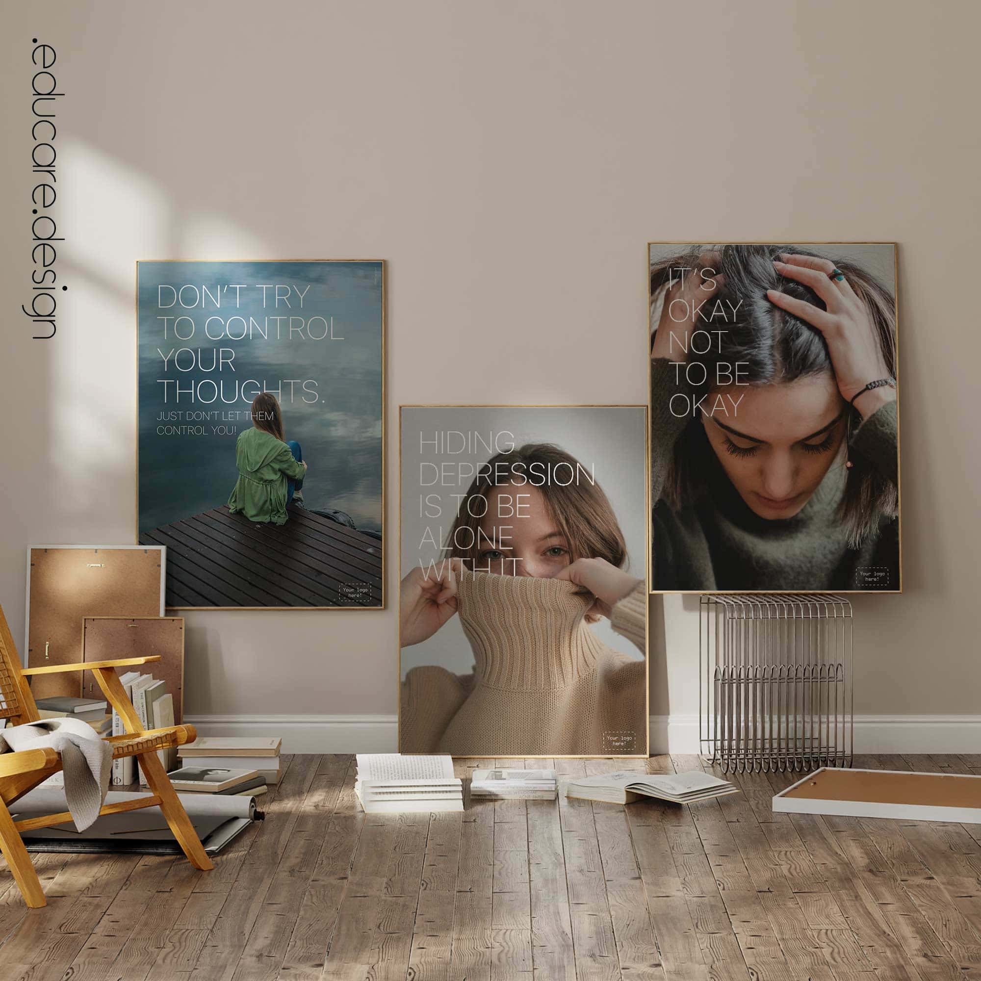 Mental Health poster set