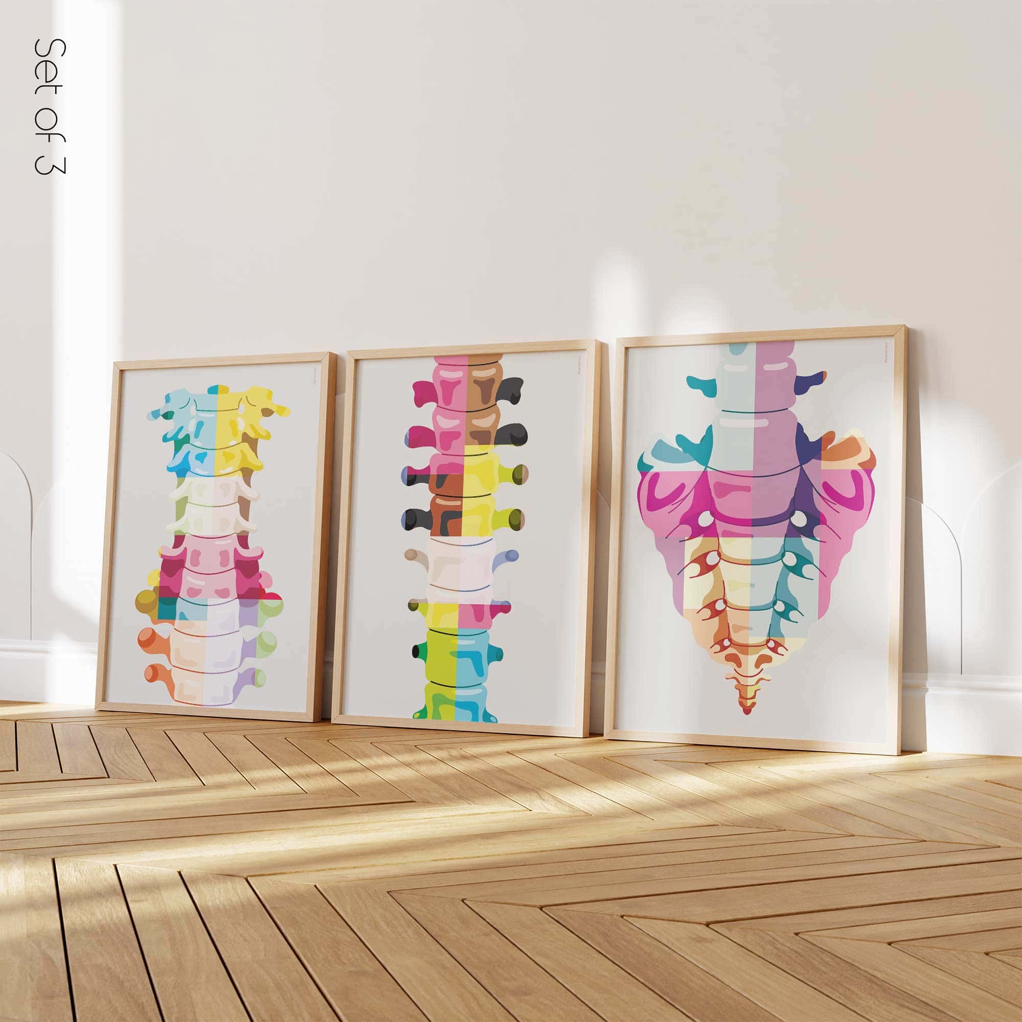 Set of PopArt Vertical Column