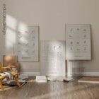 Posture Set (1) anatomy chart for clinics