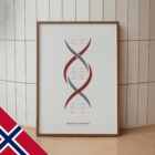 DNA-kjemi og Kjønnskromosomer anatomidiagram for klinikker DNA-kjemi og Kjønnskromosomer anatomidiagram for klinikker