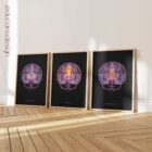 Cerebral Trilogy anatomy chart for clinics