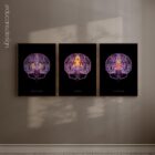 Cerebral Trilogy anatomy chart for clinics