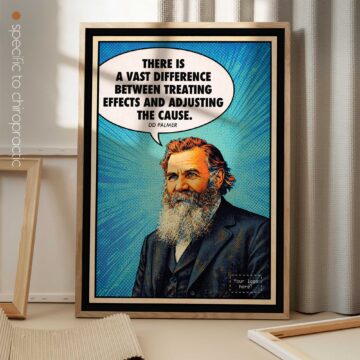 D.D. Palmer — Chiropractic Pop-Art Poster