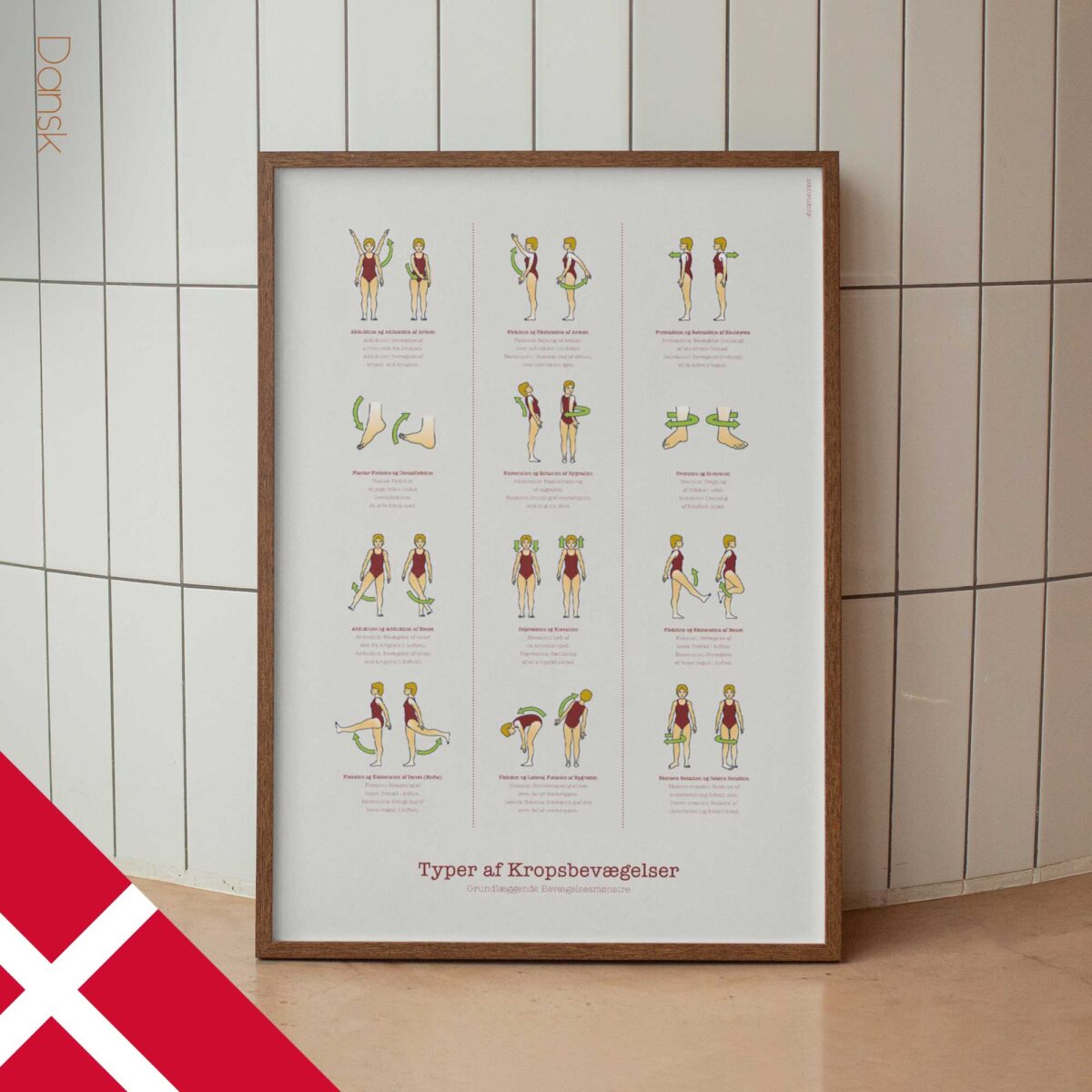 Types of Body Movements - Anatomy Chart with Fundamental Movement Patterns