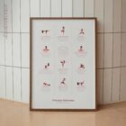 Prenatal Exercises anatomy chart for clinics