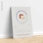 Menstrual Cycle and Hormonal Rhythm anatomy chart for clinics