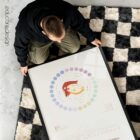Menstrual Cycle and Hormonal Rhythm anatomy chart for clinics
