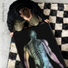 The Radiant Man anatomy chart for clinics