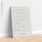 Complete Bone Atlas anatomy chart for clinics