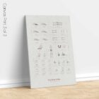 Complete Bone Atlas anatomy chart for clinics